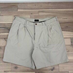 Van Heusen baggy pleated cream chino pants Size 40" #chinos #menswear